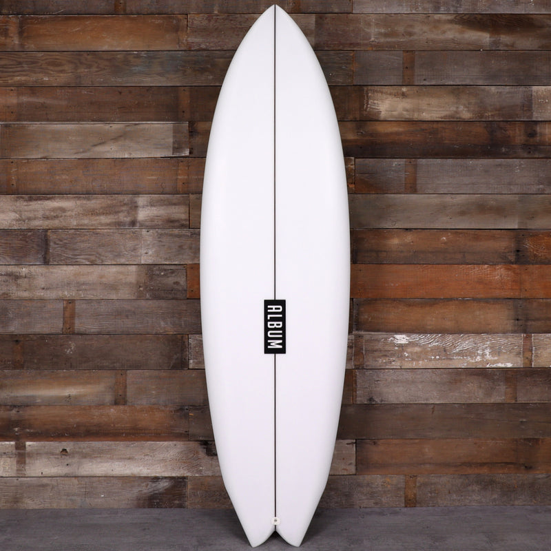 Album Surf Twinsman 5'10 × 20 × 2 7/16 Surfboard - Clear