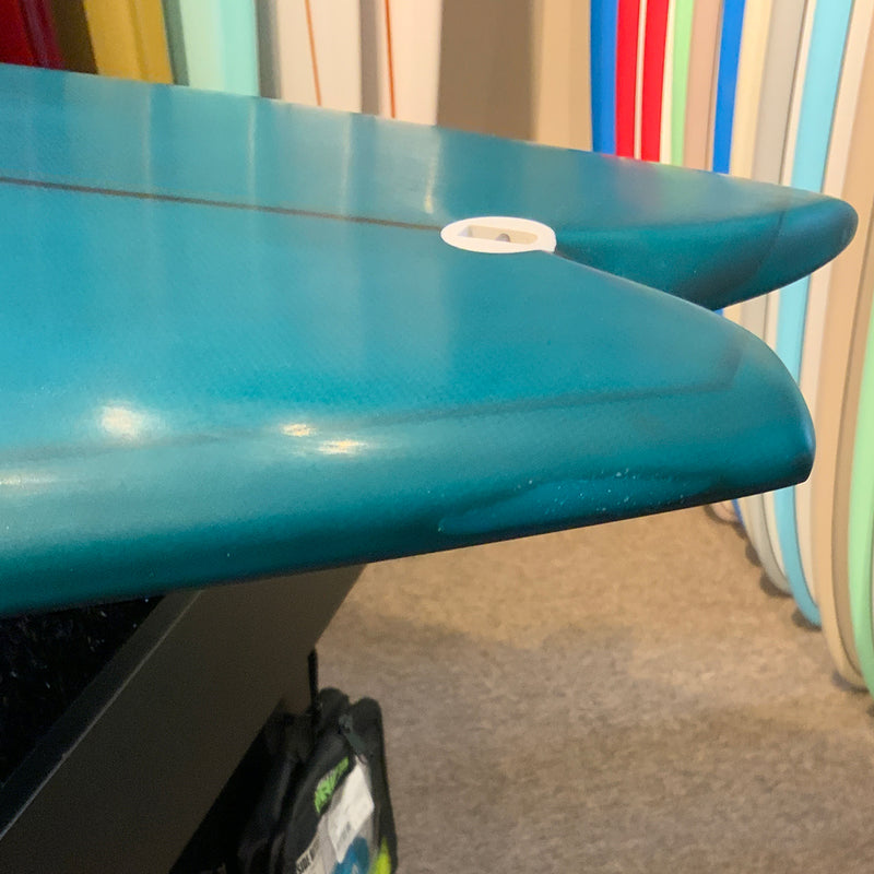 Load image into Gallery viewer, Album Surf Twinsman 6'0 x 20 ½ x 2 ½ Surfboard - Denim • BLEMISH
