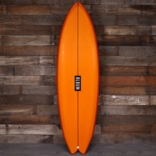 Album Surf Twinsman 5'10 × 20 × 2 7/16 Surfboard - Orange • BLEMISH