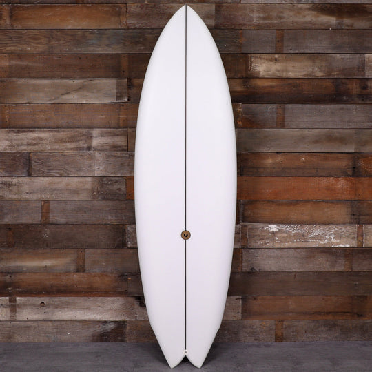 Album Surf Twinsman 5'8 × 19 ¾ × 2 ⅜ Surfboard - Clear