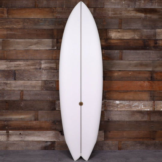 Album Surf Twinsman 5'11 × 20 ¼ × 2.48 Surfboard - Clear • DAMAGED