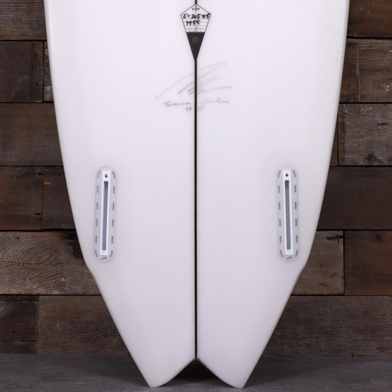 Load image into Gallery viewer, Album Surf Twinsman 6&#39;0 x 20 ½ x 2 ½ Surfboard - Clear
