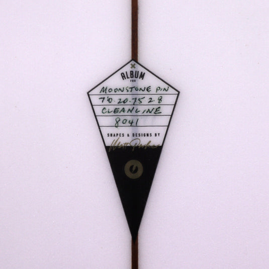 Album Surf Moonstone 7'0 x 20 ¾ x 2 ⅘ Surfboard - Clear