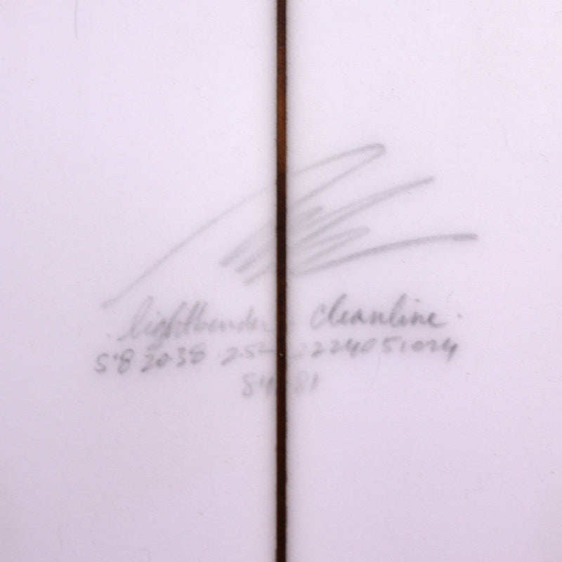 Load image into Gallery viewer, Album Surf Lightbender 5'8 x 20 ⅜ x 2 ½ Surfboard - Clear
