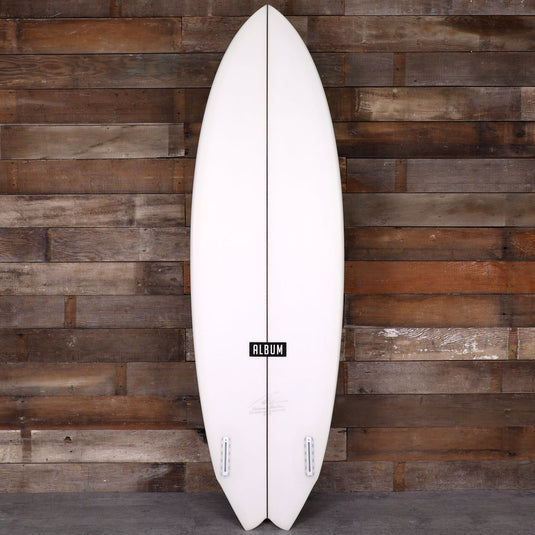 Album Surf Twinsman 5'11 × 20 ¼ × 2.48 Surfboard - Clear 2
