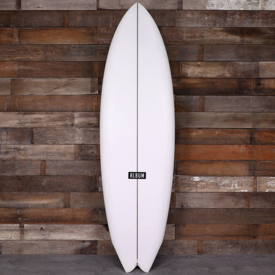 Album Surf Twinsman 6'3 × 21 ¼ × 2 ⅝ Surfboard - Clear