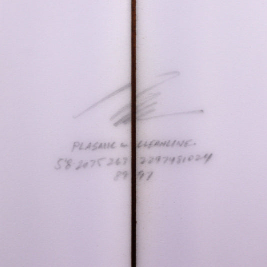 Album Surf Plasmic 5'8 x 20 ¾ x 2 ⅝ Surfboard - Clear