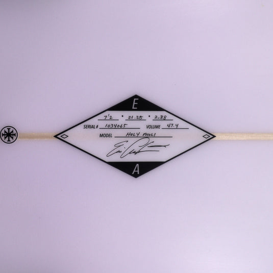 Arakawa Holy Moli 7'2 x 21 ¼ x 2 ⅞ Surfboard