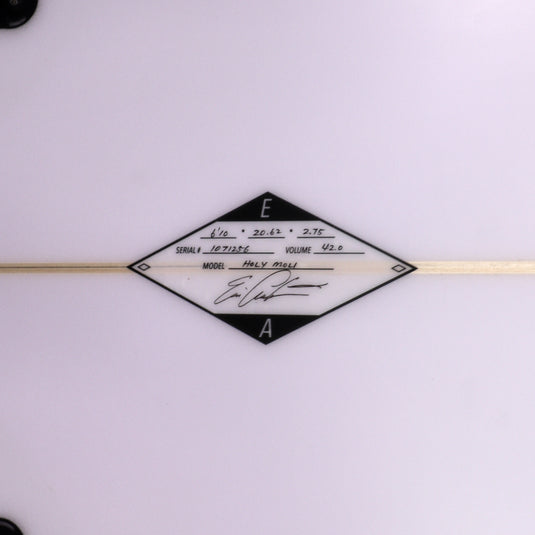 Arakawa Holy Moli 6'10 x 20 ⅝ x 2 ¾ Surfboard 