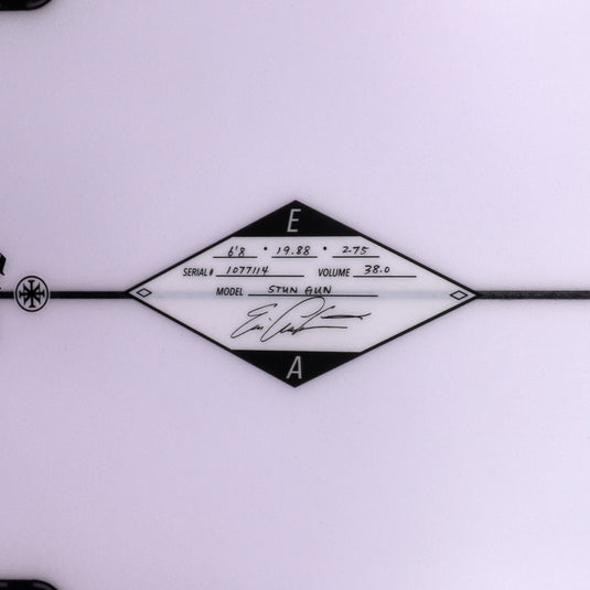 Arakawa Stun Gun 6'8 x 19 ⅞ x 2 ¾ Surfboard 