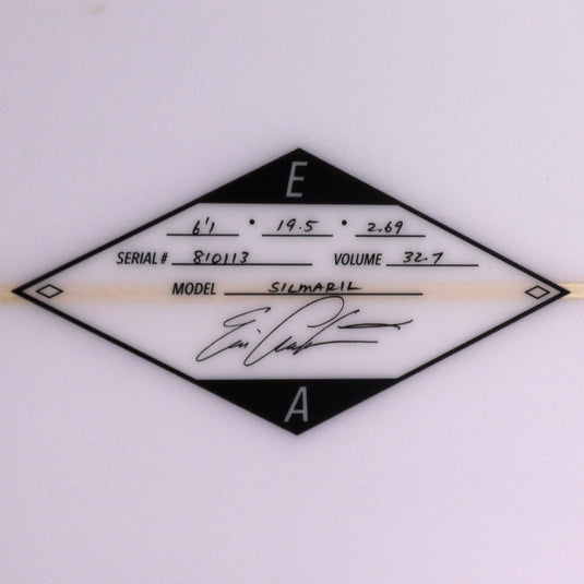 Arakawa Silmaril 6'1 x 19 ½ x 2 11/16 Surfboard