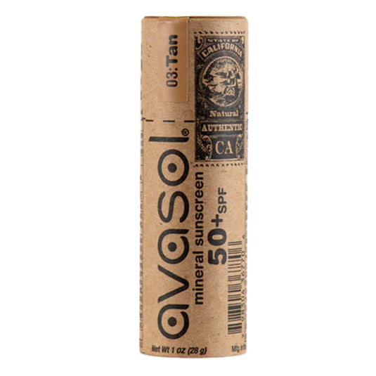 tobacco protector solar Travel SPF Ready Set Avasol Surfer's Barrier Tinted Mineral