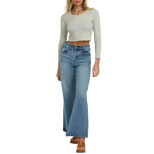 Billabong Women's Reese Long Sleeve Thermal Top 4