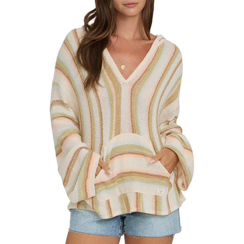 Load image into Gallery viewer, Billabong Women's Baja Beach Hooded Sweater 1
