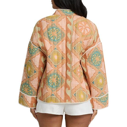 Billabong Women's Folk Story 2 Snap-Button Jacket 2