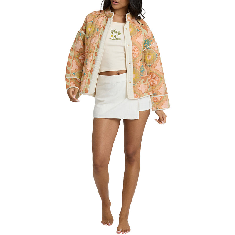 Load image into Gallery viewer, Billabong Women's Folk Story 2 Snap-Button Jacket 4
