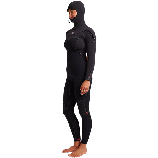 Billabong Women's Furnace Ultra 4/3 Hooded Gullwing Chest-Zip Wetsuit