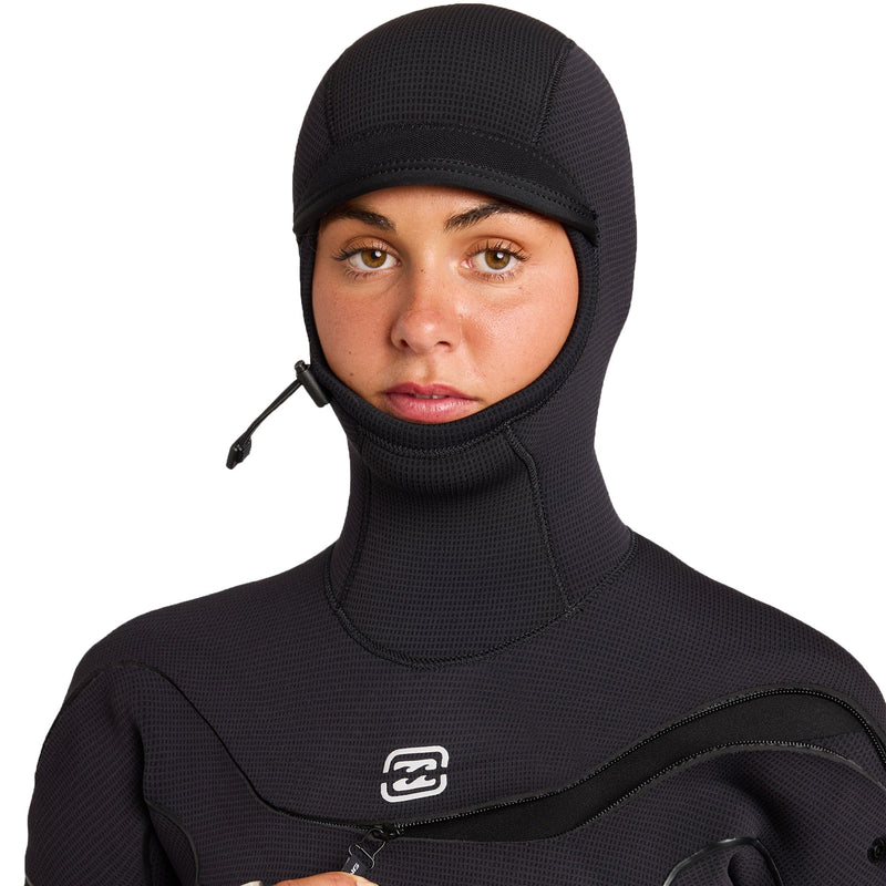 Load image into Gallery viewer, Billabong Women's Furnace Ultra 4/3 Hooded Gullwing Chest-Zip Wetsuit
