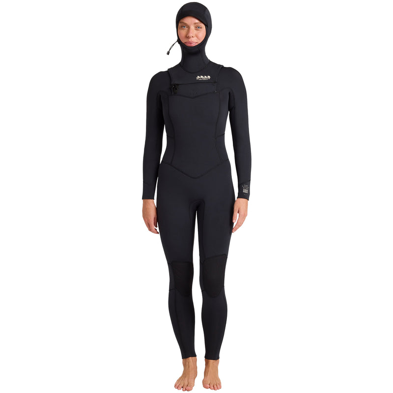 Load image into Gallery viewer, Billabong Women's Salty Dayz 5/4 Hooded Chest-Zip Wetsuit

