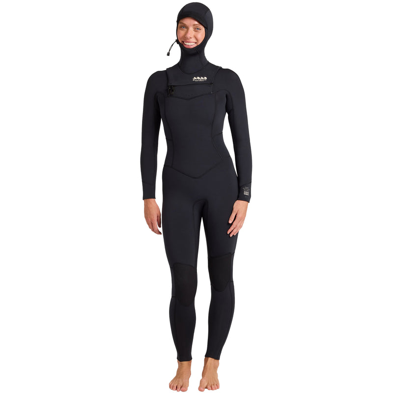 Load image into Gallery viewer, Billabong Women's Salty Dayz 5/4 Hooded Chest-Zip Wetsuit
