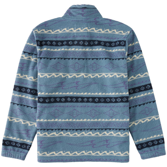Billabong Boundary Half-Zip Mock Neck Fleece Sweatshirt