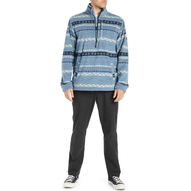 Load image into Gallery viewer, Billabong Boundary Half-Zip Mock Neck Fleece Sweatshirt
