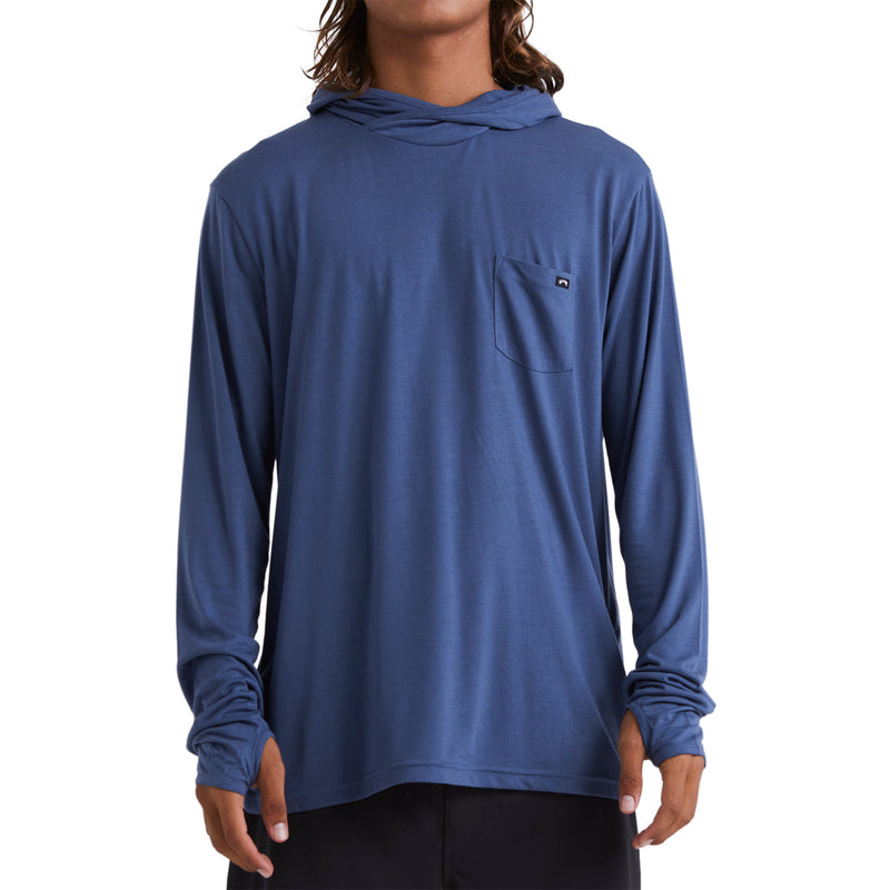Load image into Gallery viewer, Billabong Eclipse Long Sleeve Hooded Rash Guard
