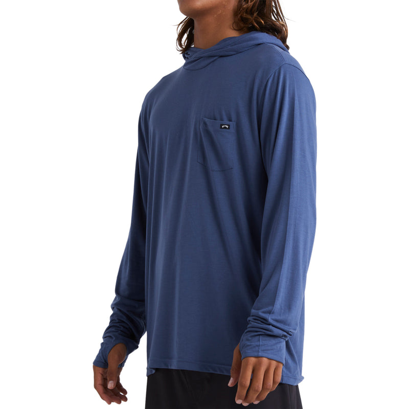 Load image into Gallery viewer, Billabong Eclipse Long Sleeve Hooded Rash Guard
