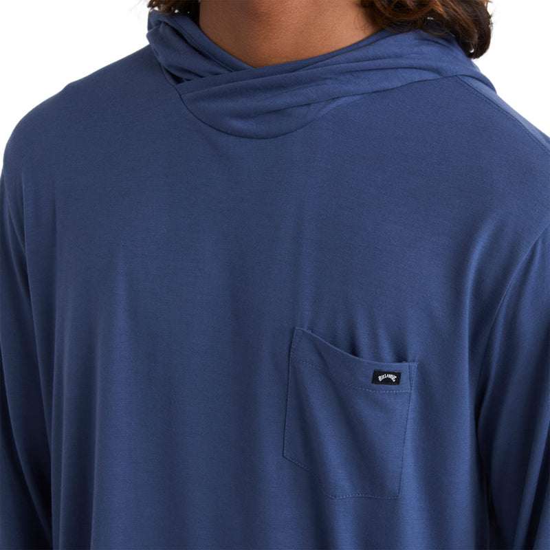 Load image into Gallery viewer, Billabong Eclipse Long Sleeve Hooded Rash Guard
