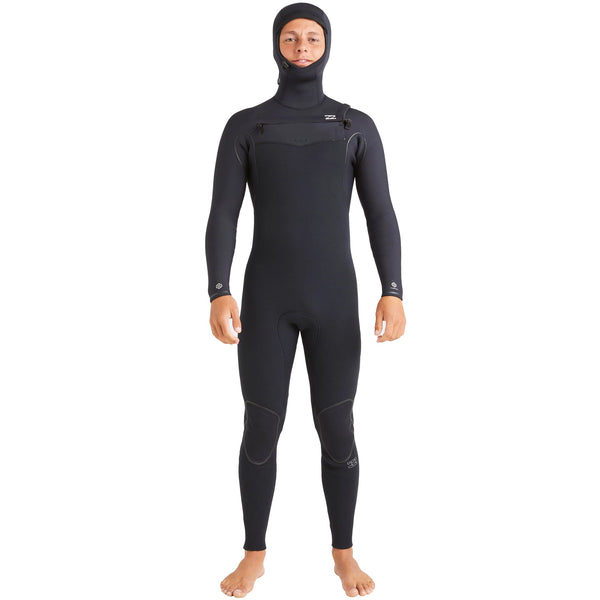 Billabong Furnace Natural Upcycler 4/3 Hooded Chest-Zip Wetsuit