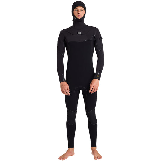 Billabong Furnace Ultra 4/3 Hooded Gullwing Chest-Zip Wetsuit 1