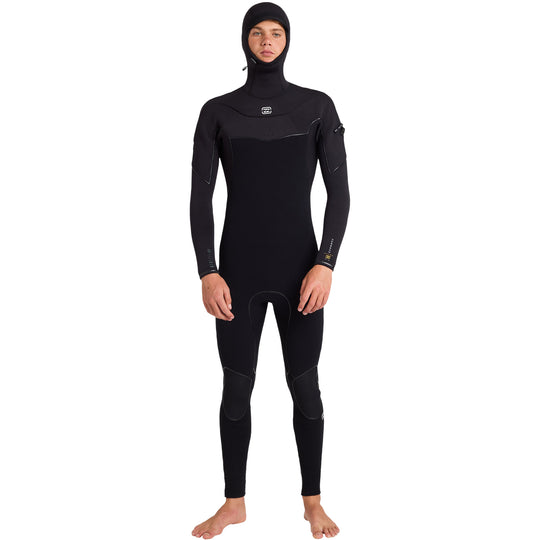 Billabong Furnace Ultra 4/3 Hooded Gullwing Chest-Zip Wetsuit