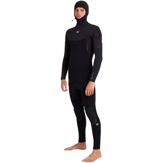 Billabong Furnace Ultra 4/3 Hooded Gullwing Chest-Zip Wetsuit 3