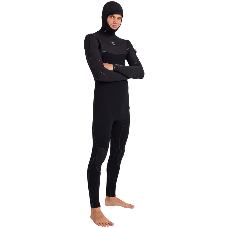 Load image into Gallery viewer, Billabong Furnace Ultra 4/3 Hooded Gullwing Chest-Zip Wetsuit 4

