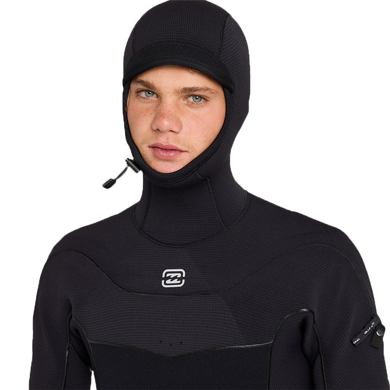 Load image into Gallery viewer, Billabong Furnace Ultra 4/3 Hooded Gullwing Chest-Zip Wetsuit 8
