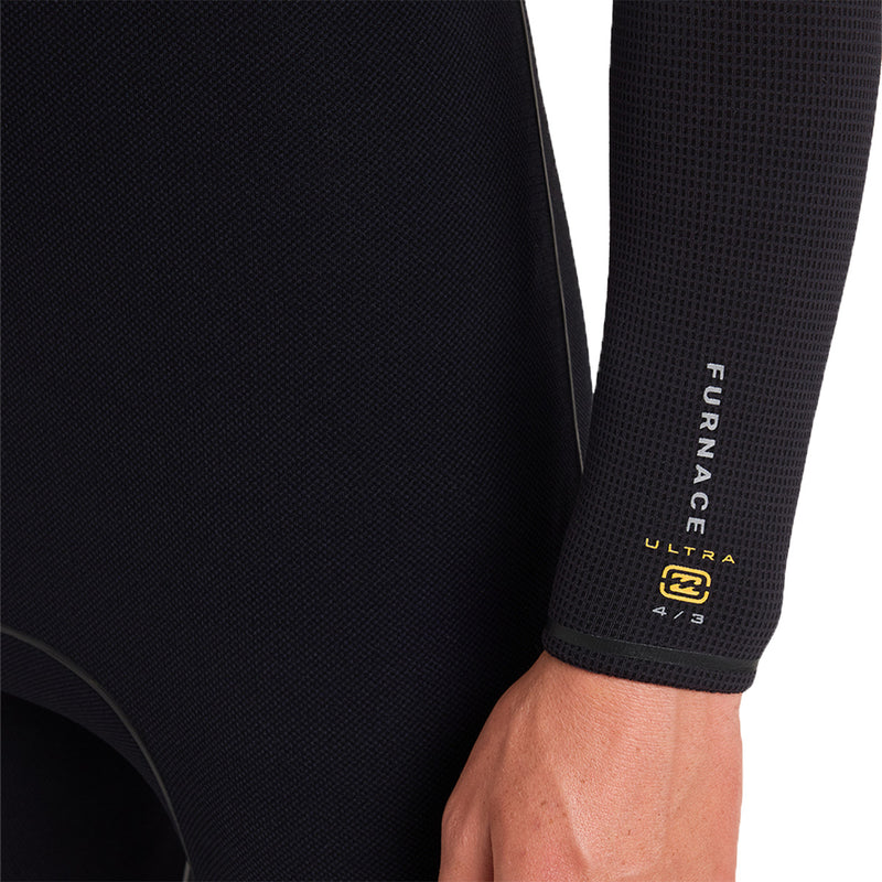 Load image into Gallery viewer, Billabong Furnace Ultra 4/3 Hooded Gullwing Chest-Zip Wetsuit 11
