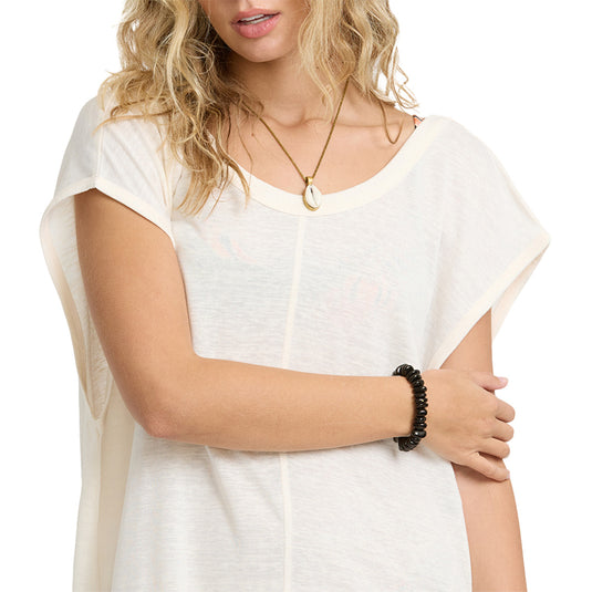 Billabong Women's Hallow Wave Short Sleeve Mini Dress 5