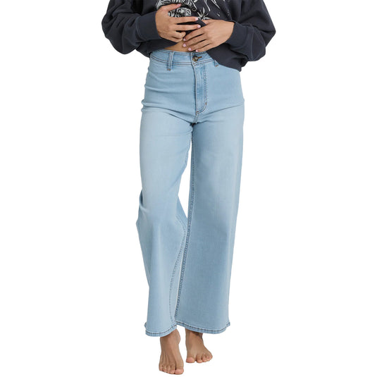 Billabong Women's Free Fall Indigo Denim Pants 1