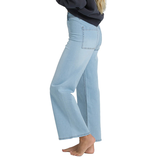 Billabong Women's Free Fall Indigo Denim Pants 3