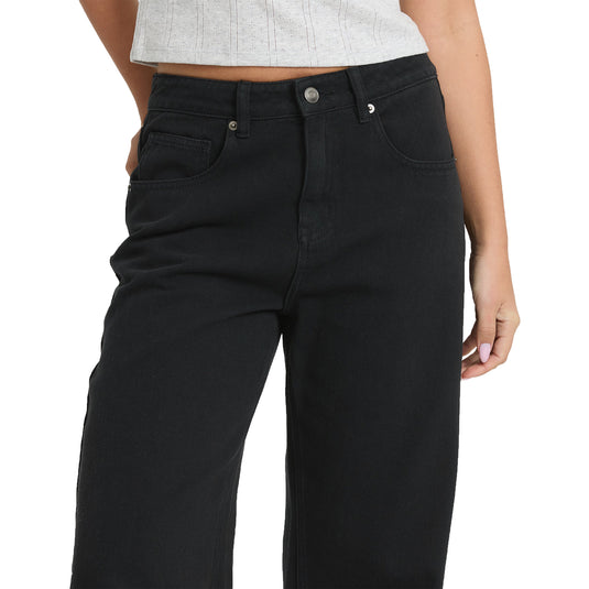 Billabong Women's Free Fall Flare Denim Jeans