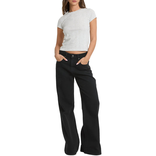 Billabong Women's Free Fall Flare Denim Jeans
