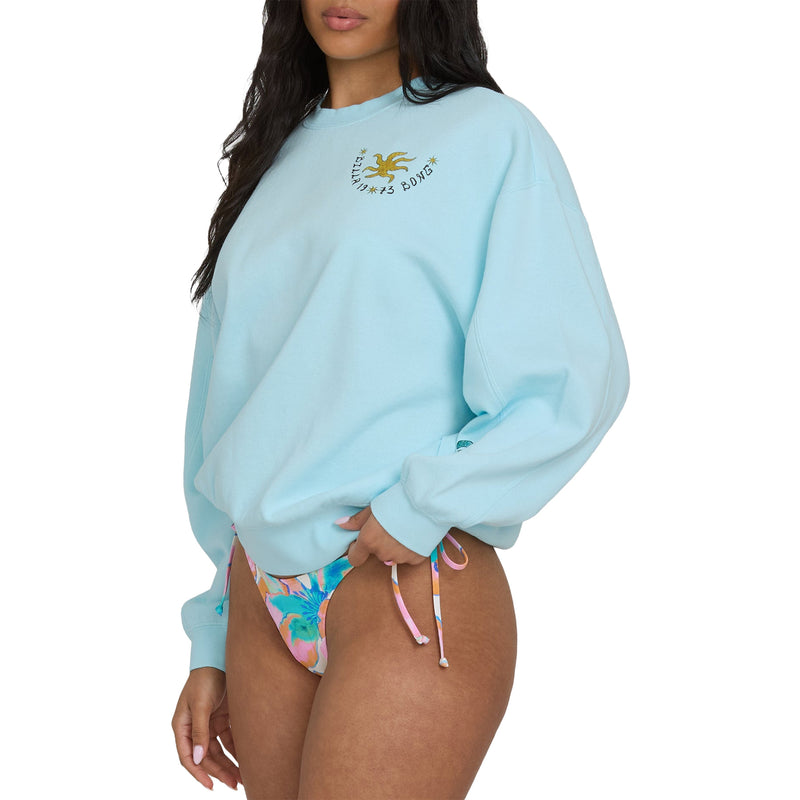 Load image into Gallery viewer, Billabong Women's Sunset Rider Kendal Crew Sweatshirt
