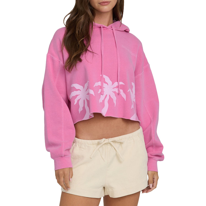 Load image into Gallery viewer, Billabong Women's Palmer Hood Crop Pullover Hoodie
