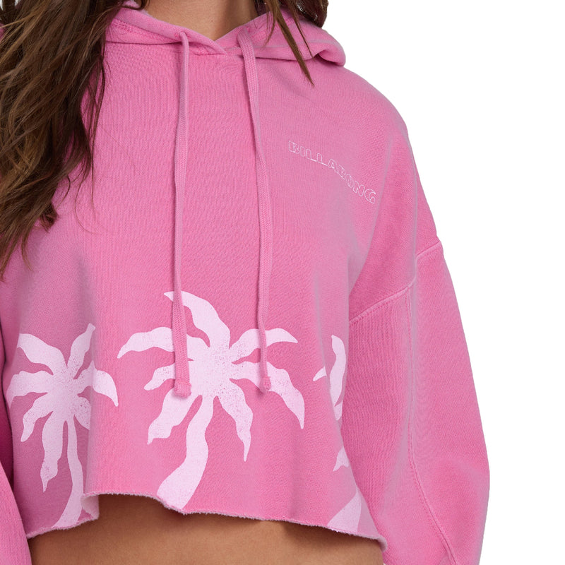 Load image into Gallery viewer, Billabong Women's Palmer Hood Crop Pullover Hoodie
