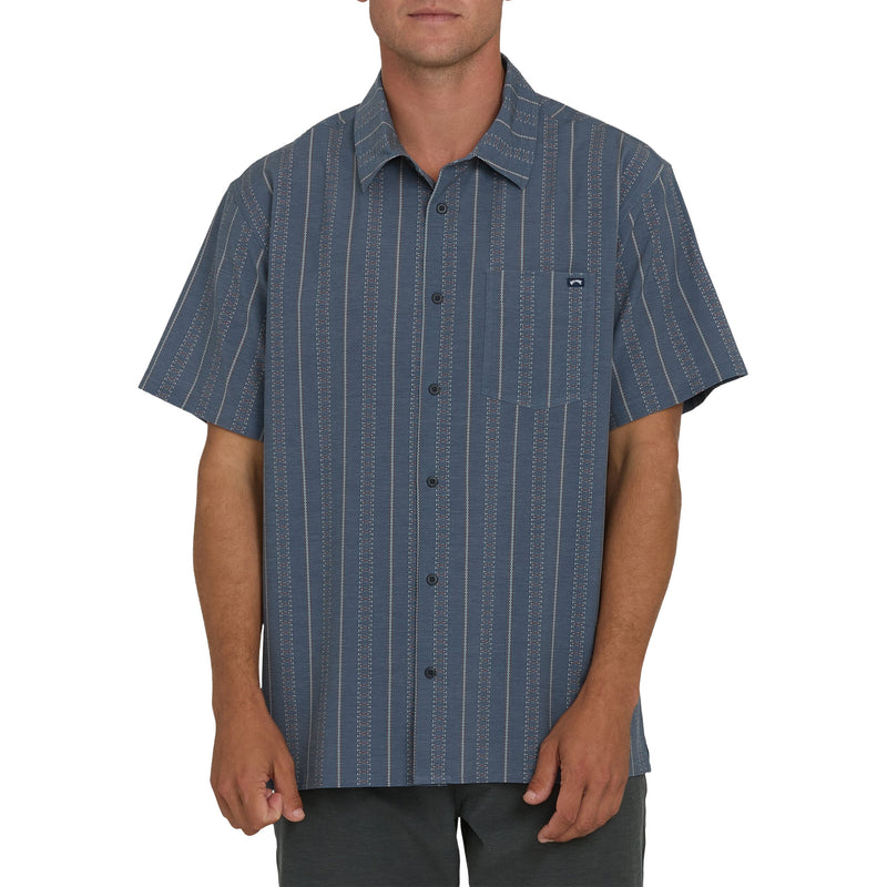 Load image into Gallery viewer, Billabong A/Div Surftrek Transit Short Sleeve Button-Up Shirt
