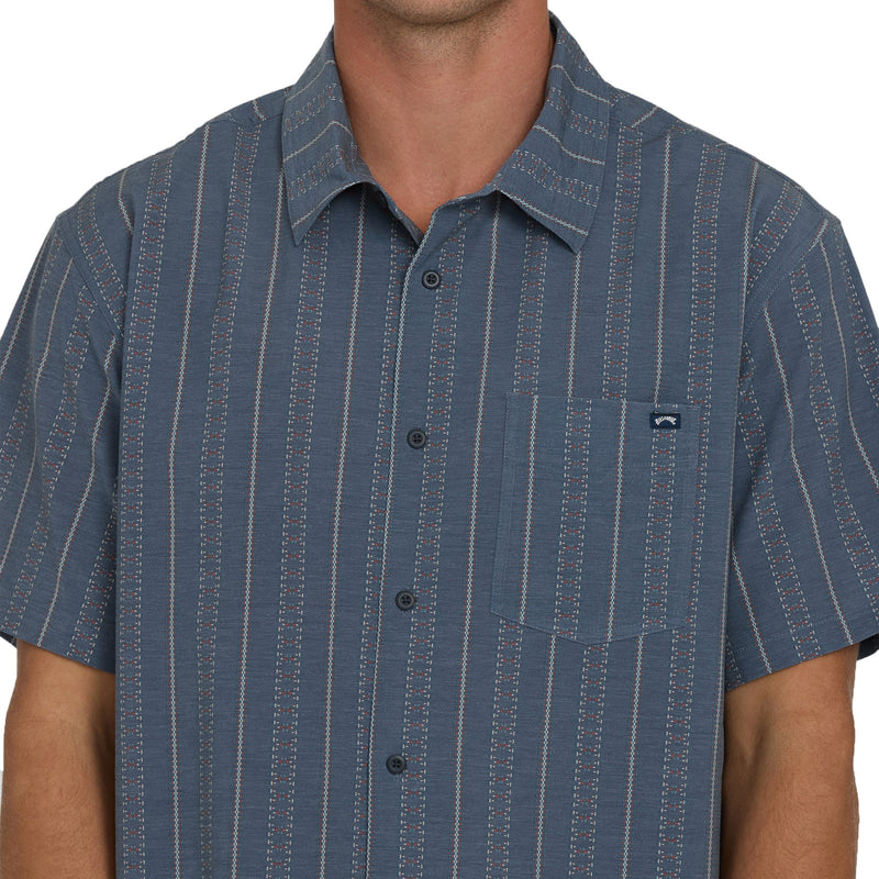 Load image into Gallery viewer, Billabong A/Div Surftrek Transit Short Sleeve Button-Up Shirt
