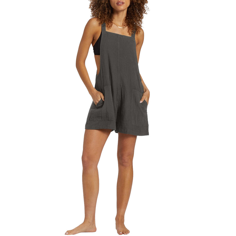 Load image into Gallery viewer, Billabong Women's Beach Crush Overalls 1
