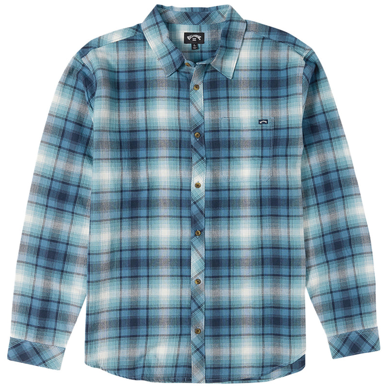 Load image into Gallery viewer, Billabong Coastline Long Sleeve Button-Up Flannel Shirt
