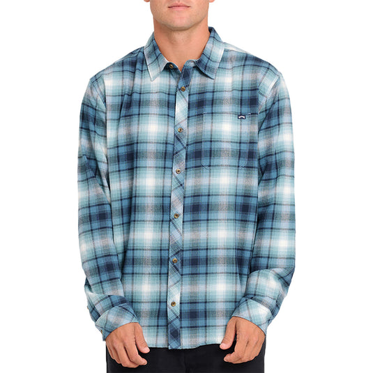 Billabong Coastline Long Sleeve Button-Up Flannel Shirt