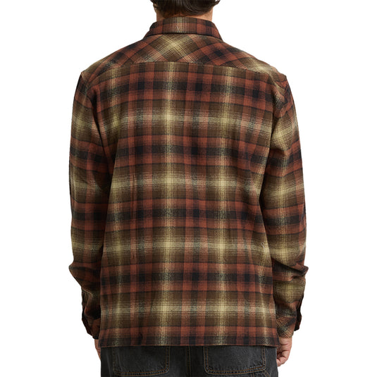 Billabong Offshore Long Sleeve Button-Up Flannel Shirt